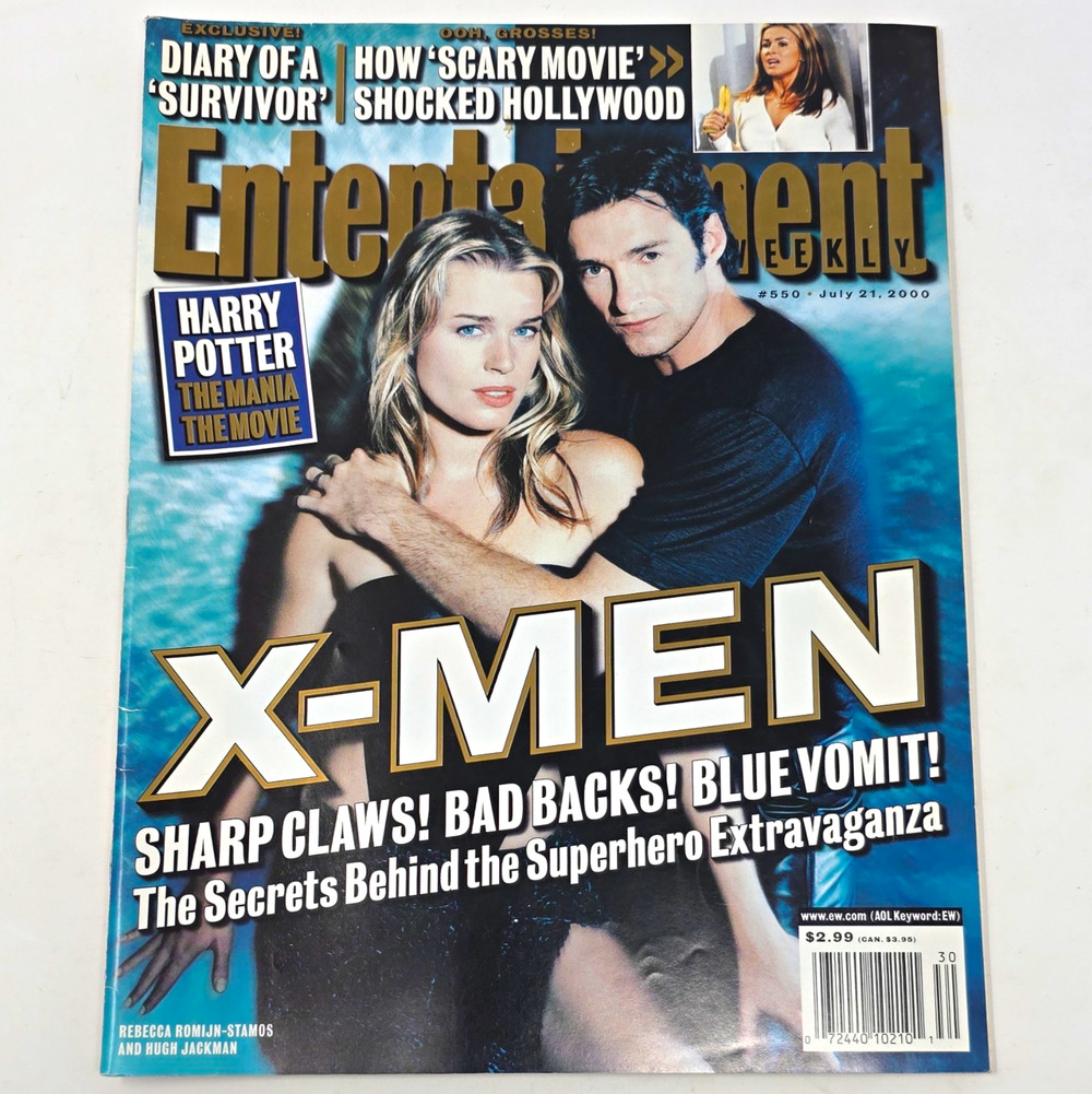 Entertainment Weekly Issue #550 July 2000 X-Men Jeff Jensen English
